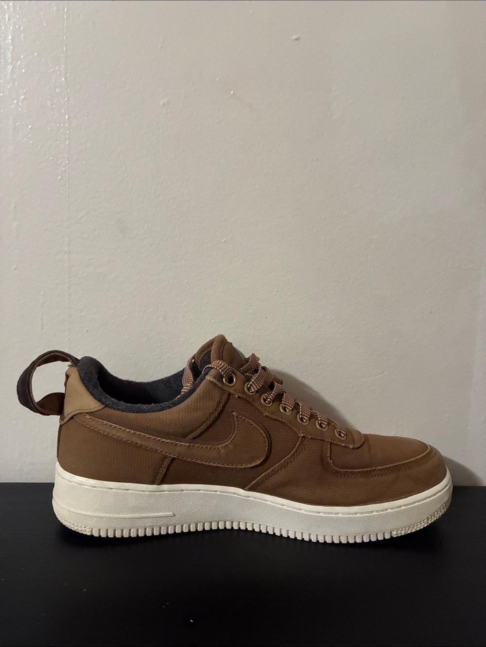 Nike x Carhartt WIP Air Force 1 Low 'Ale Brown Mens size 10 Brown - Picture 2 of 11